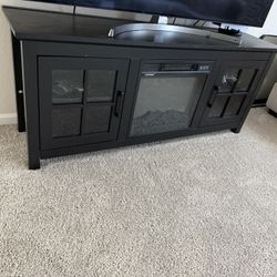 Fireplace TV Stand