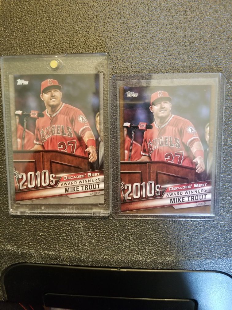 Mike Trout cards