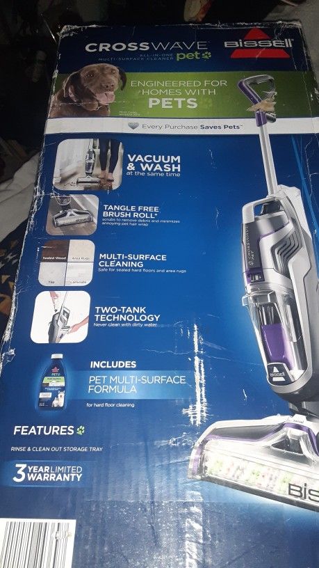 Bissell Crosswave Wash Vacuum