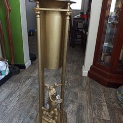 Copper bottle . 37.5"X  10.5"