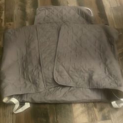Grey Chair Cover