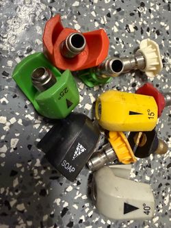 Pressure Washer Nozzle Tips Set