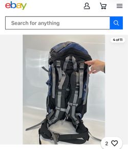 Large Hiking Backpack with Frame