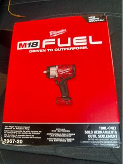 Milwaukee hight torque 1/2 inch impact
