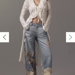 Anthropologie Pilcro Wide Leg Jean 27