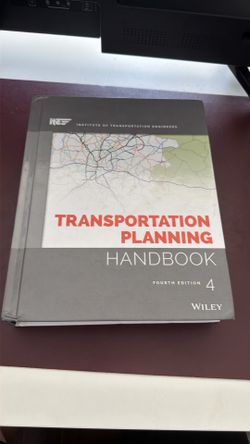 Institute of Transportation Engineers Transportation Planning Handbook