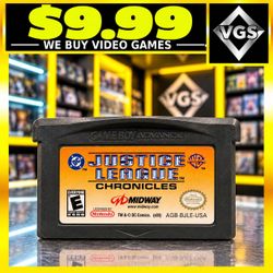 Justice League Chronicles Nintendo GameBoy Advance Video Game Midway - Cart Only