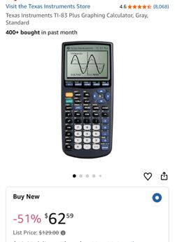 Texas Instruments TI-83 Plus Graphing Calculator