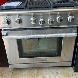 36” Dual Fuel American Range 