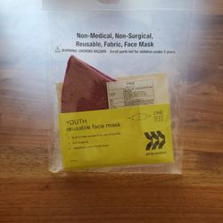 YOUTH Reusable Face Mask Box Of 24ct