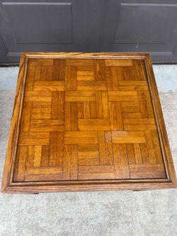 Two beautiful designer end tables for sale
