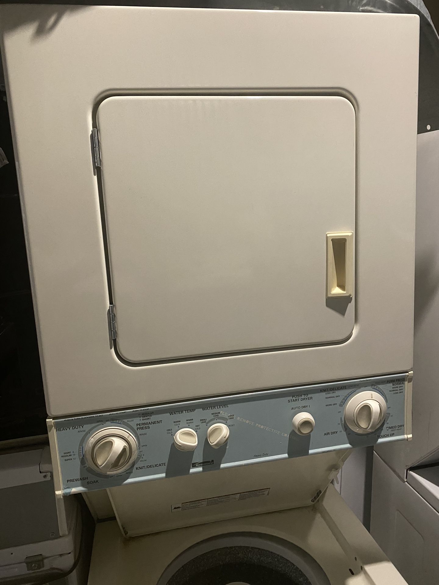 Kenmore Combo 24in Washer & Dryer