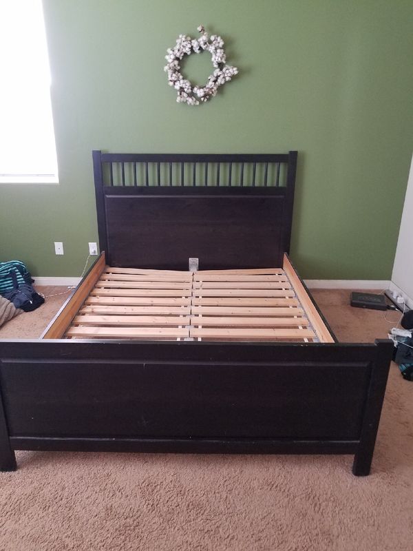 Ikea Hemnes Queen Bed Frame With Slays For In Bakersfield Ca Ikea Hemnes Queen Bed Frame With Slays