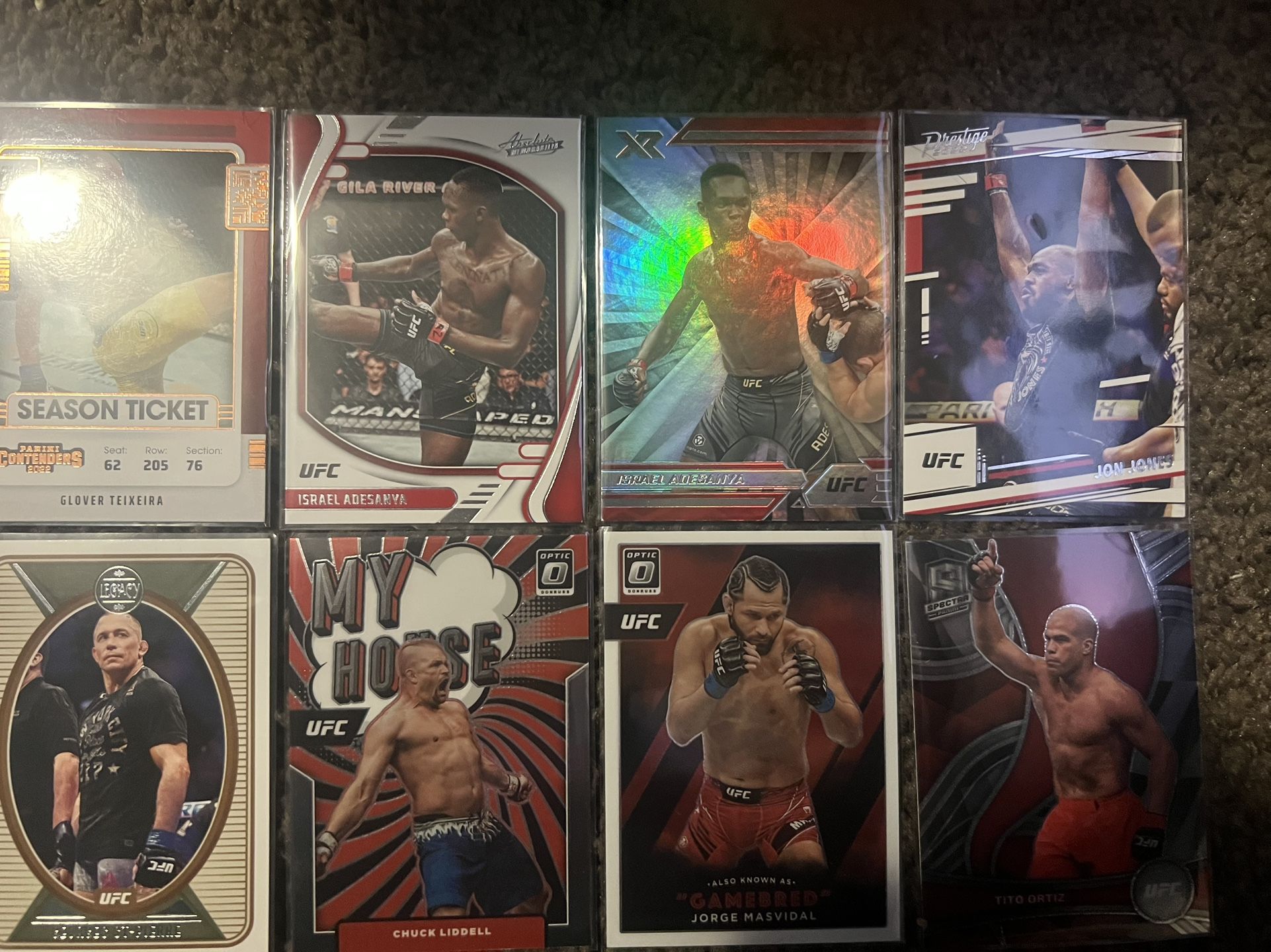 UFC Famous Cards 