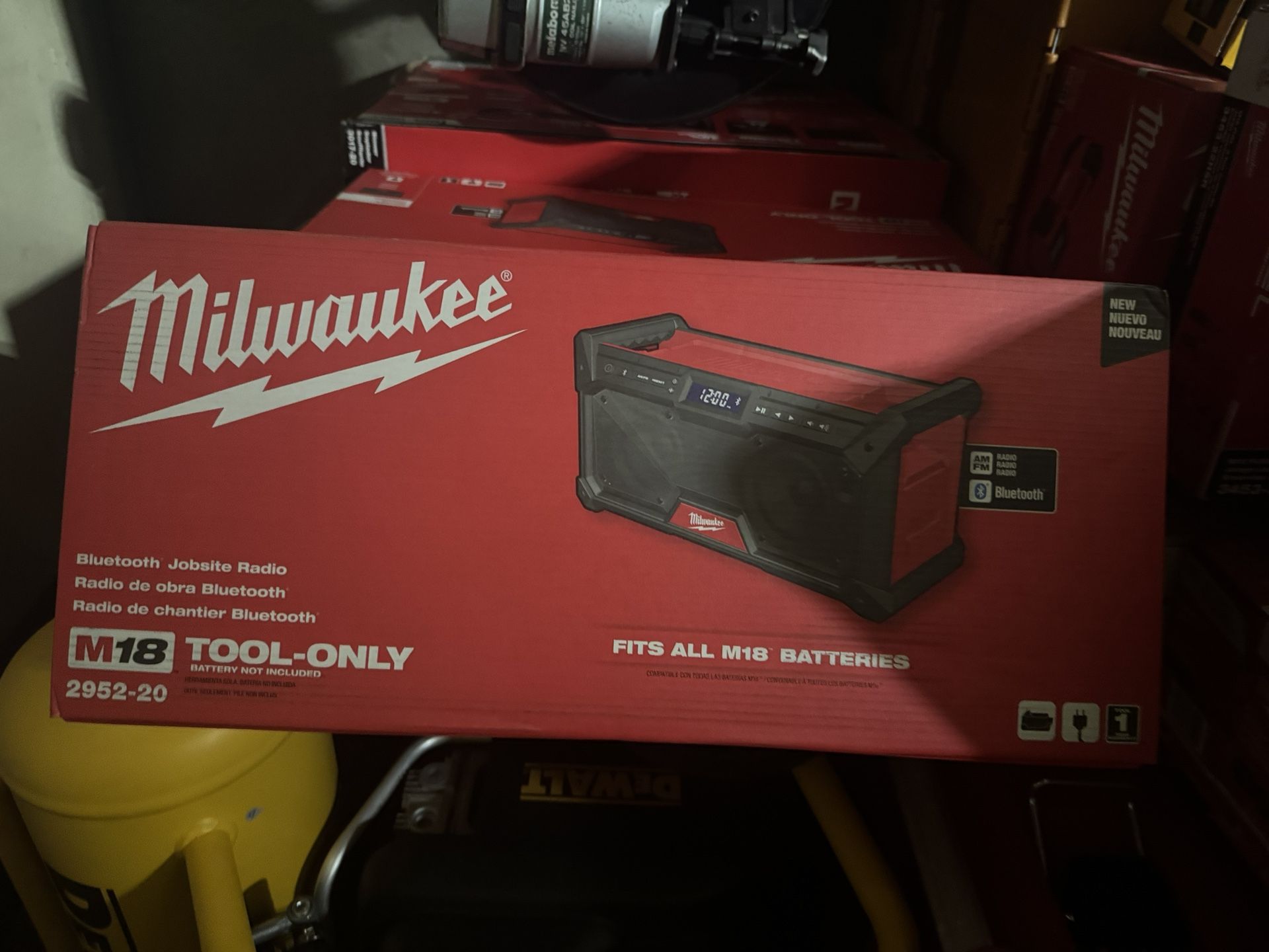 BRANDNEW M18 BLUETOOTH SPEAKER TOOL ONLY