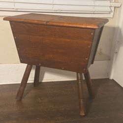 Antique Maple Dough Box. 30" Tall, In Good Condition.