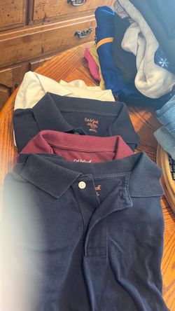4 school uniform shirts size 14 girls from target