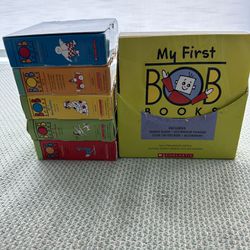 Bob books Set 1-5, My First Bob bookCollection:Alphabet And pre reading