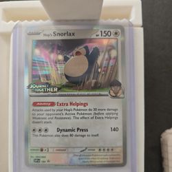 Hops Snorlax Staff Promo