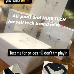 Nike Tech And AirPods 