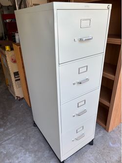 4 Drawer Legal Size File Cabinet
