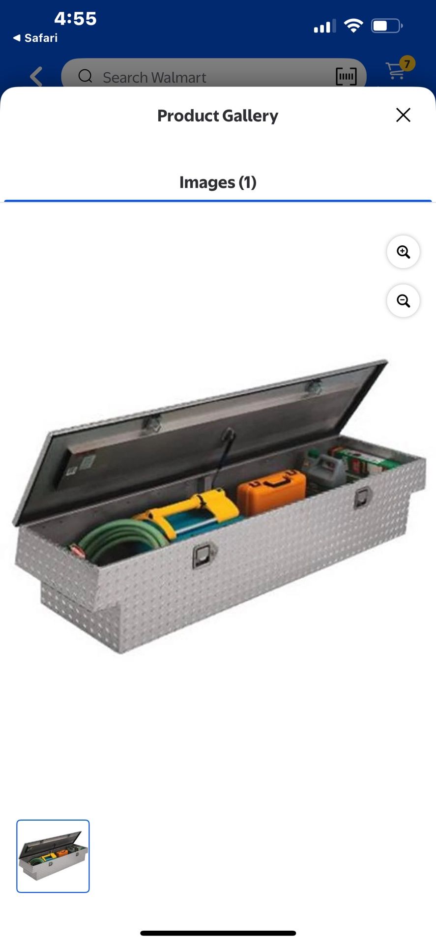 Tool Box Delta Diamond Aluminum 296000