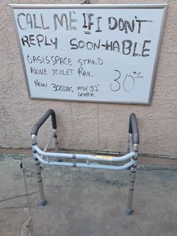 Toilet Frame Safety Rail