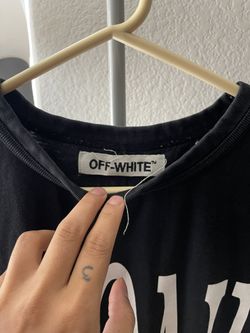 Vlone x off white cheap tee