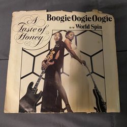 A Taste Of Honey 45 Rpm Vinyl ( Boogie Oogie Oogie & World Spin)