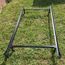 Metal Bed Frame with Headboard (Metal)/Estructura Metálica para Cama con Cabecera (Metal)