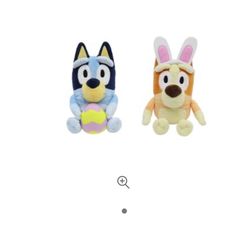 New Bluey And Chilli Easter Plush Dolls 