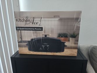 Kitchen Ace 14qt Countertop Roaster - Unopened
