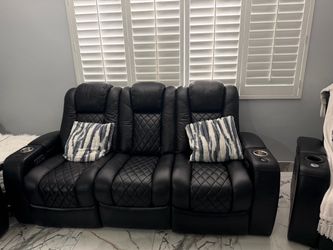 Two sofa and chair