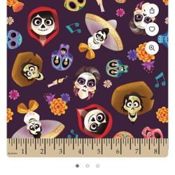  COCO AND FRIENDS HEAD TOSS FABRIC
