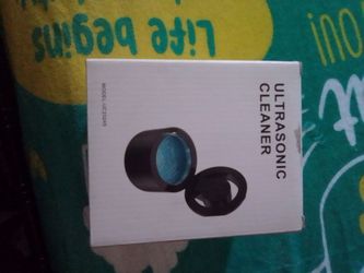LED ultrasonic cleaner brand new inbox