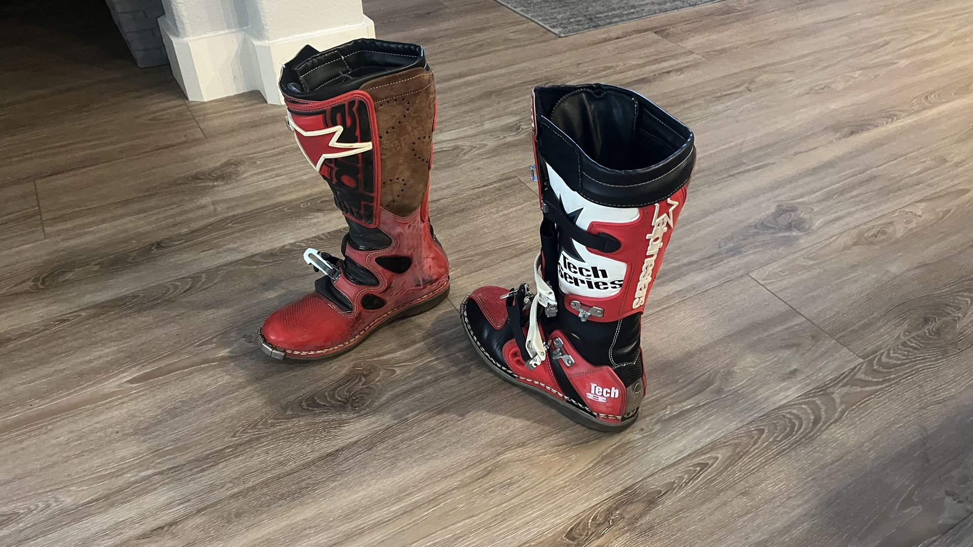 Alpine stars Dirt Bike Boots Size 8- 42 Used