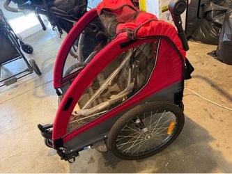 TIGGO VS Suspension Bike Trailer & Stroller 2 in 1 Double Seat for Toddlers, Kids, Child Bicycle Carrier Jogger