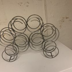 8 Bottle Wine Rack - Matte Finish 