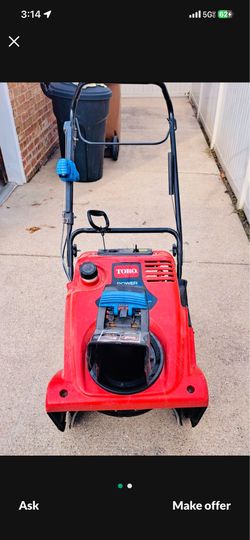 Toro snowblower 4 cycle