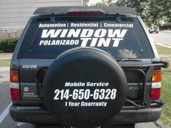 Windows tint poralizado