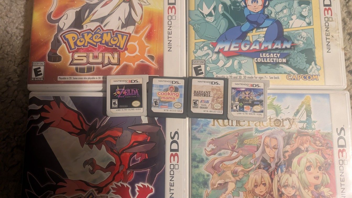 Nintendo 3ds And DS Games