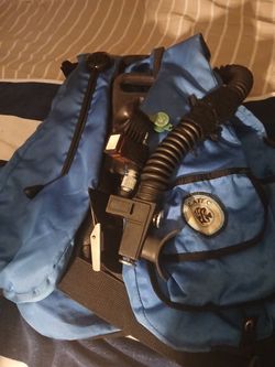 Seatec Scuba Diving Vest With Mouthpiece