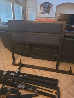 FULL SZ HEADBOARD & BASE