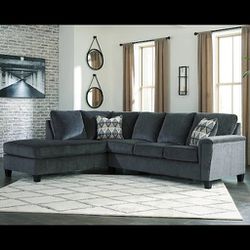 2 PIECE SECTIONAL SOFA CHAISE 