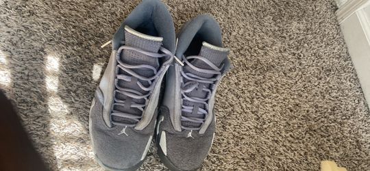 SIZE 10)Jordan 14 retro flint greys