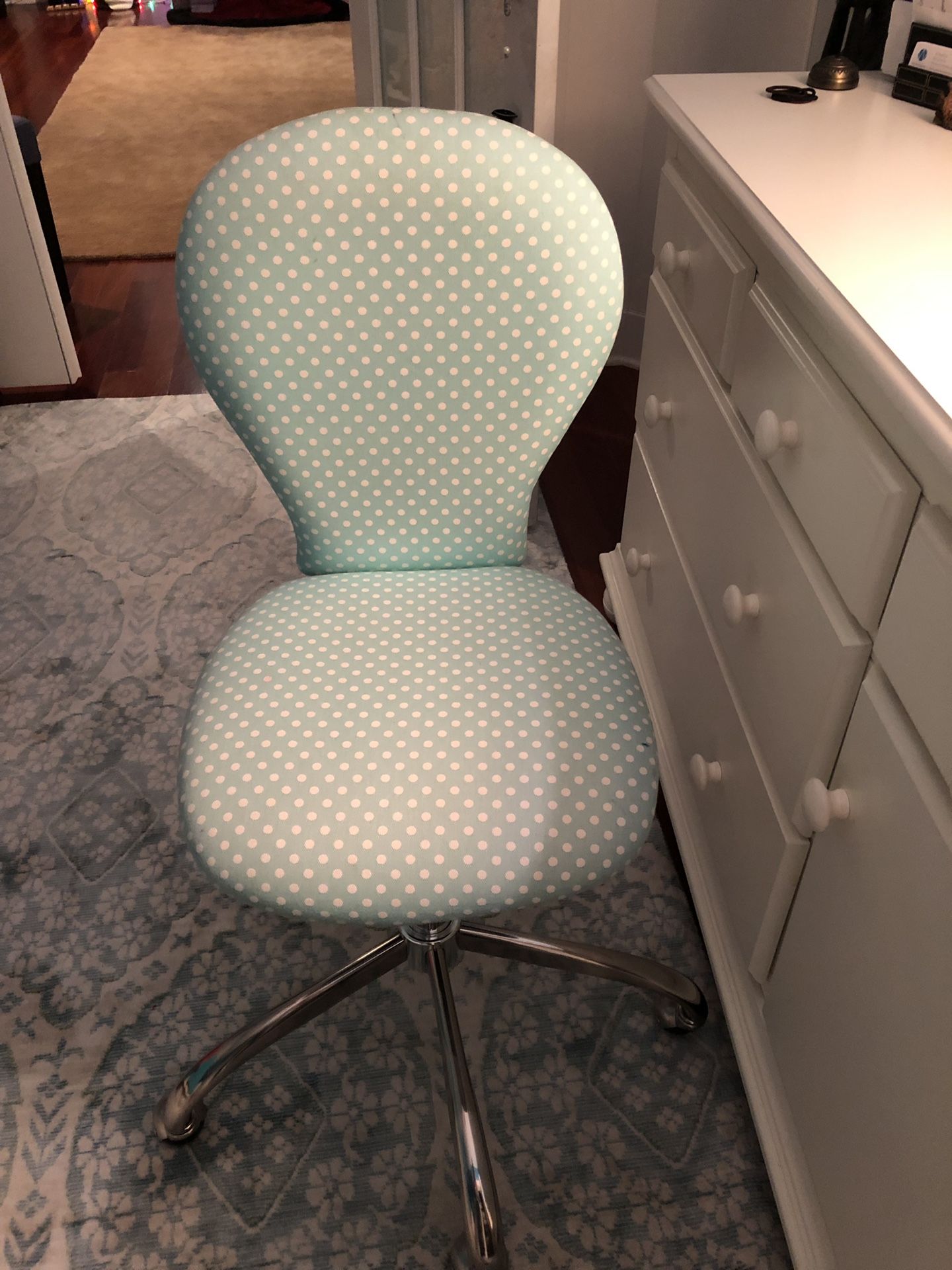 Pottery Barn Kids Upholstered Desk Chair