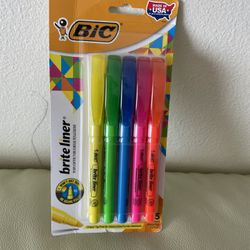 Chisel Tip Brite Liner Highlighter 