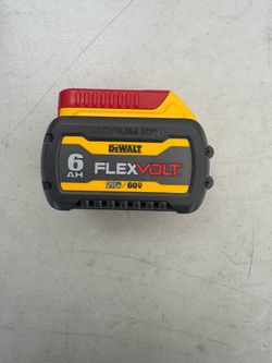 DeWalt 60V Flexvolt 6AH Battery