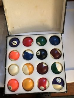 Bolas para billar