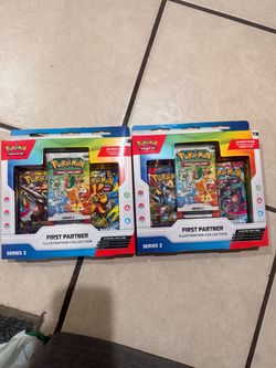 Pokémon First Partner Illustration Collection Series 3 (x2)